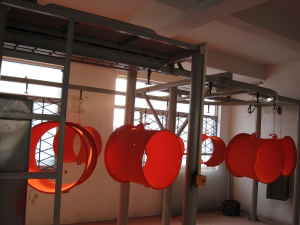 Powder coating system